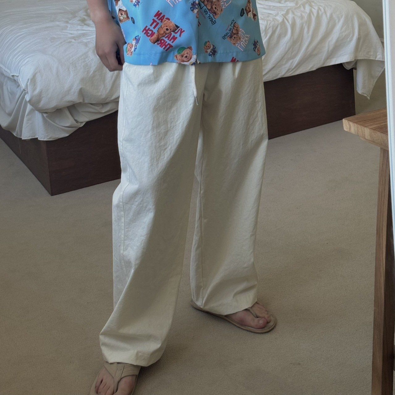 淨色鬆身褲 BY ATTENTION-391P