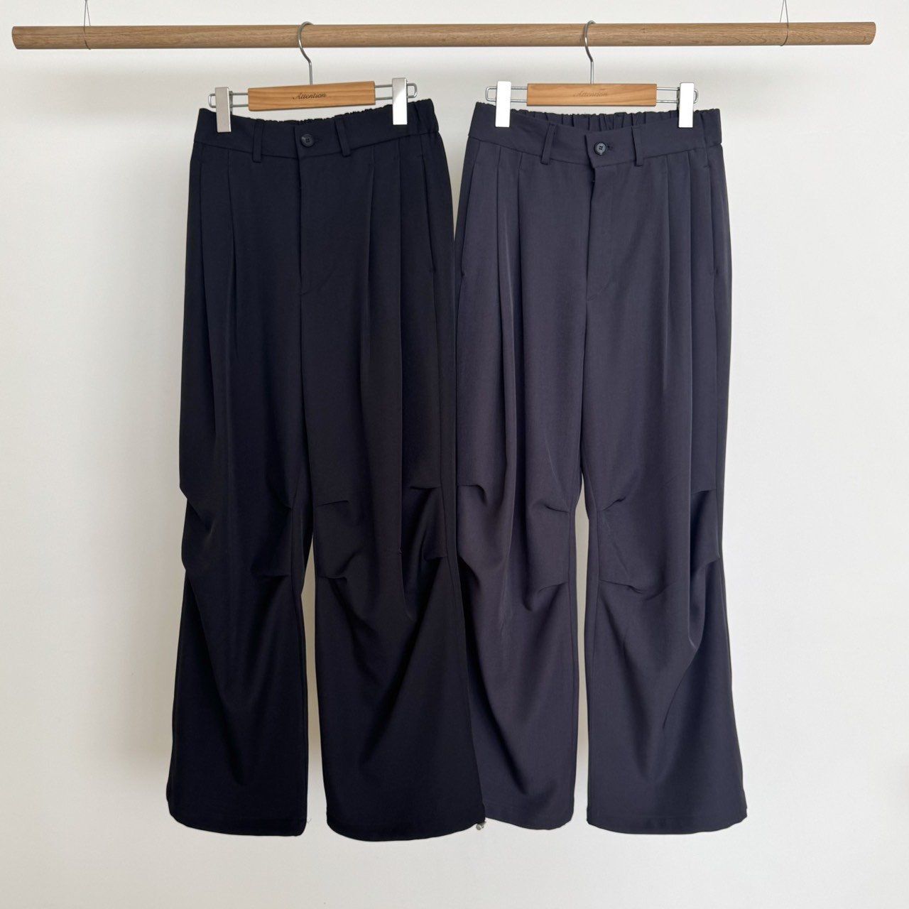 淨色鬆身西褲 BY ATTENTION-397P