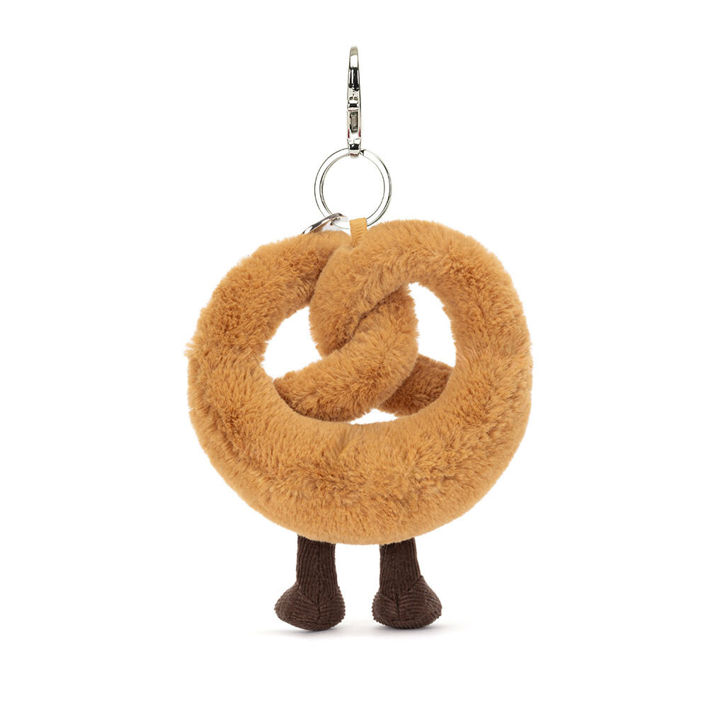 JELLYCAT Amuseables Pretzel Bag Charm 扭結麵包匙扣