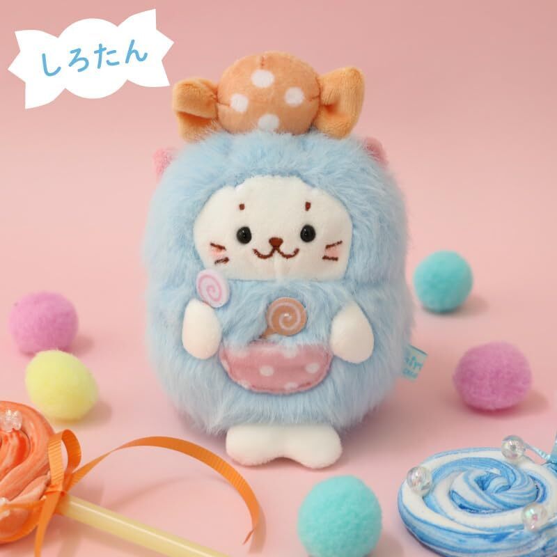 Sirotan 超萌怪獸系列 絨毛吊飾(含珠鍊) 、絨毛玩偶 (小白、Rakkoinu、 Shell、 Ramune)