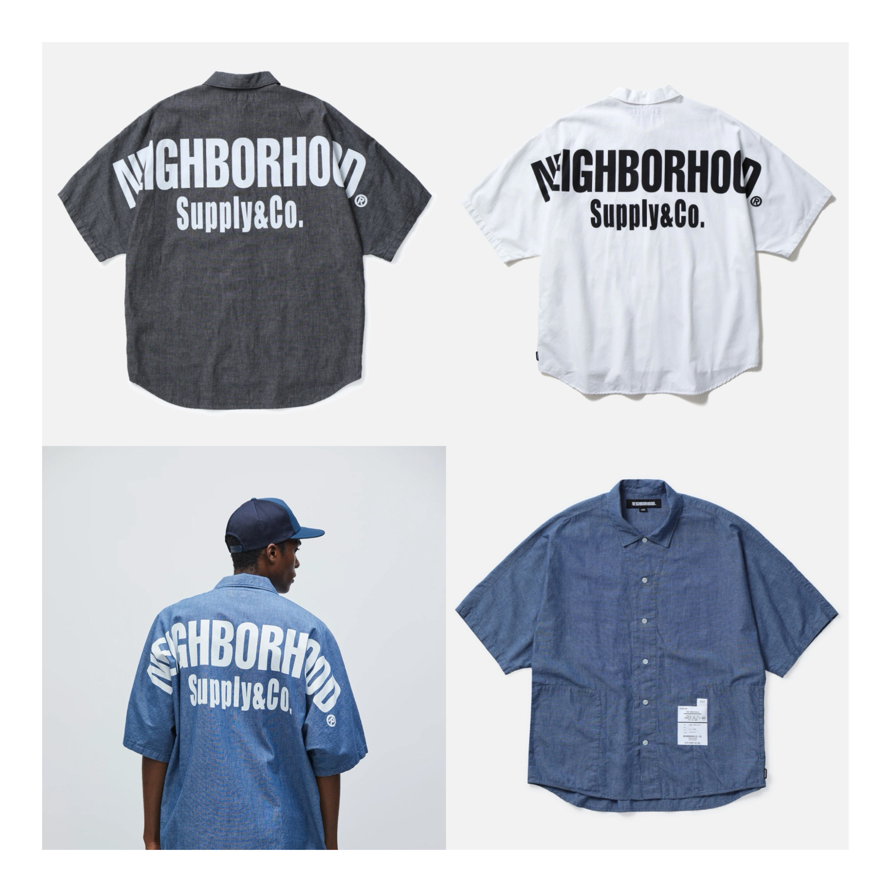 現貨| NEIGHBORHOOD DOLMANSLEEVE SHIRT SS 251AQNH-SHM02