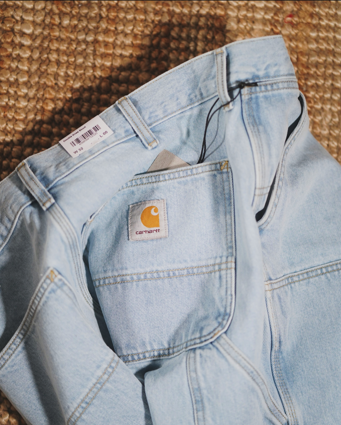 現貨| Carhartt WIP Double Knee Shorts Blue