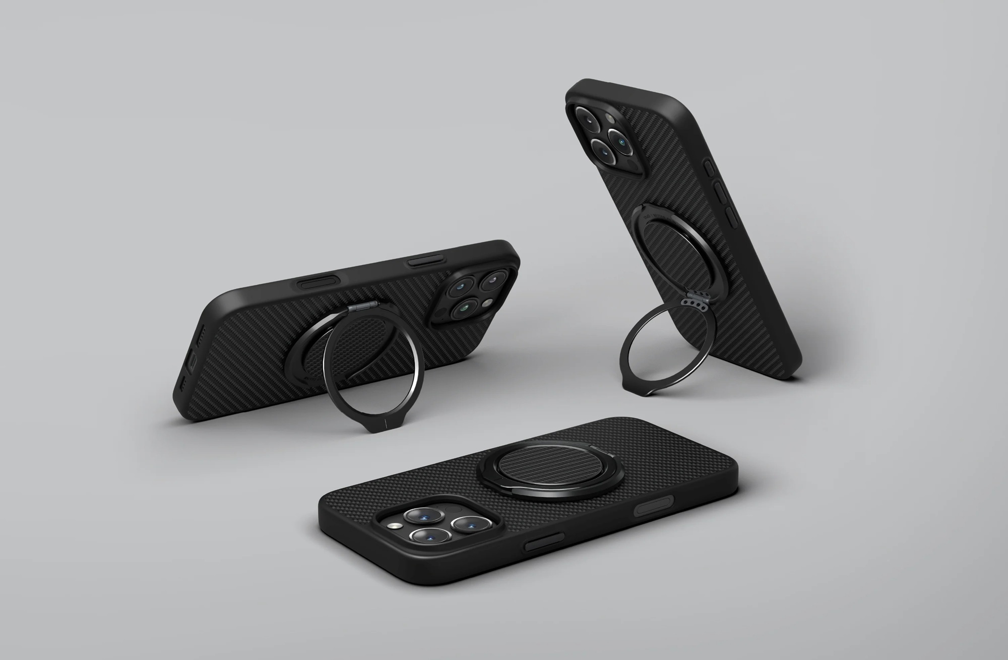 UNIQ Keva Air with GripFit Premium iPhone 16 系列超耐用磁吸連支架手機殼