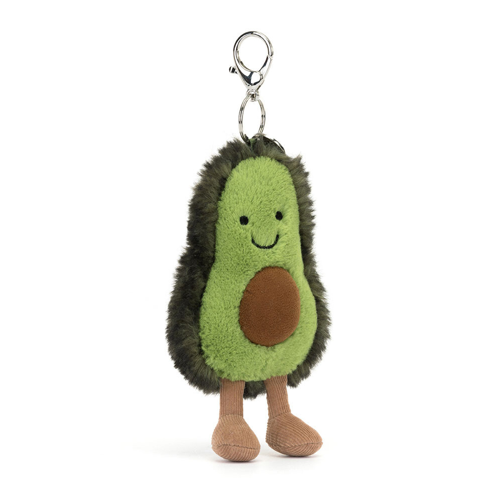 JELLYCAT Amuseables Avocado Bag Charm 牛油果匙扣
