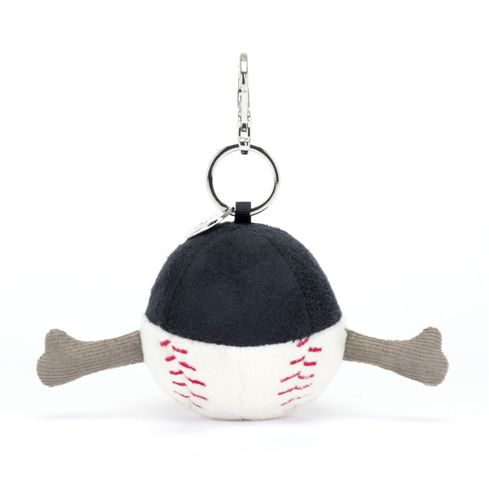 JELLYCAT 棒球匙扣 Amuseables Sports Baseball Bag Charm