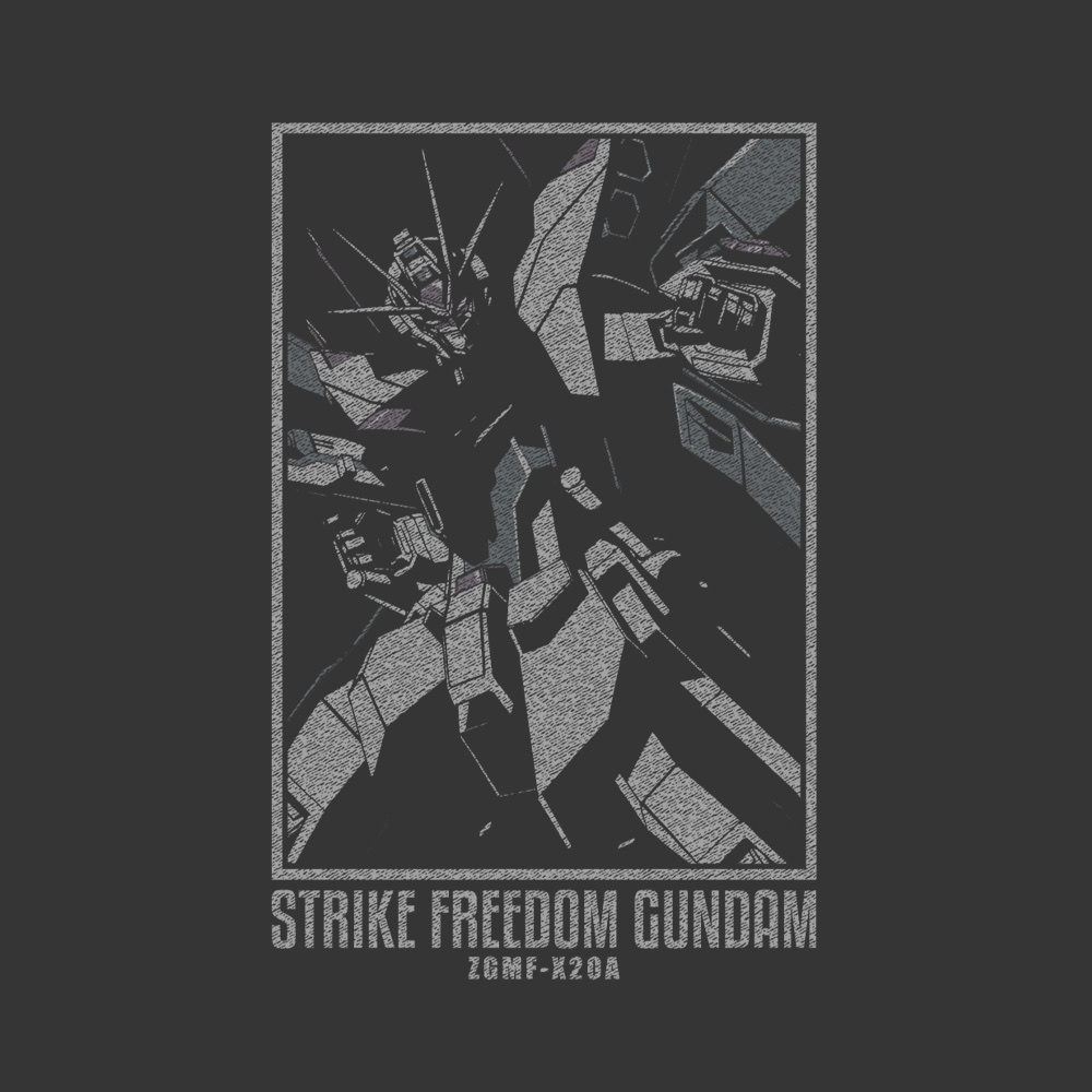 Cospa 0519 ストライクフリーダムガンダム Tシャツ [機動戦士ガンダムSEED DESTINY] SUMI