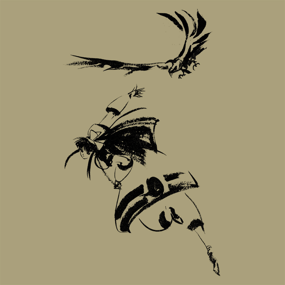 Cospa 0519 ナコルル＆ママハハ Tシャツ [真サムライスピリッツ] SAND KHAKI