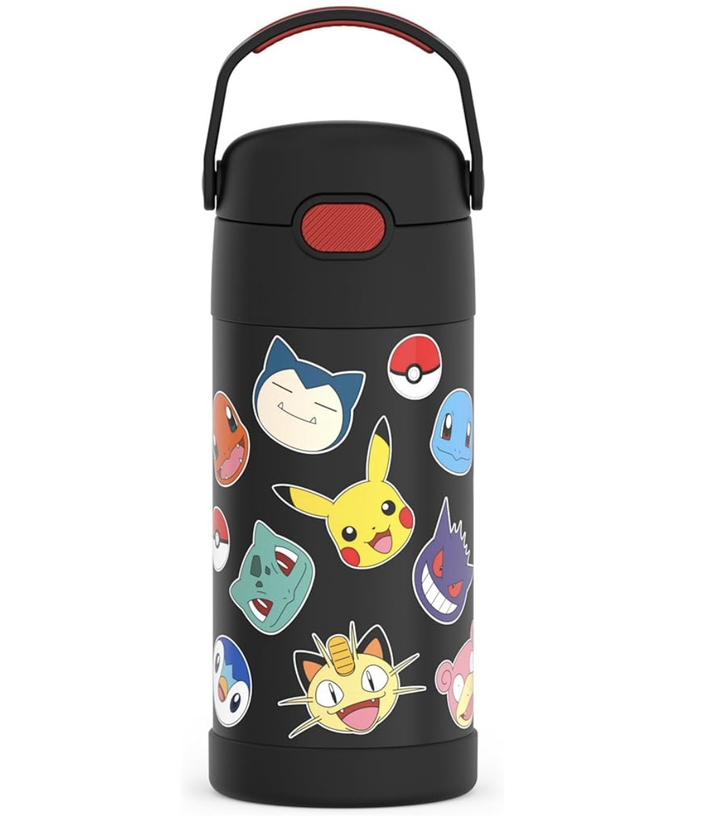 【預購】G0510110 Thermos X Pokémon 聯乘飲管保溫水樽