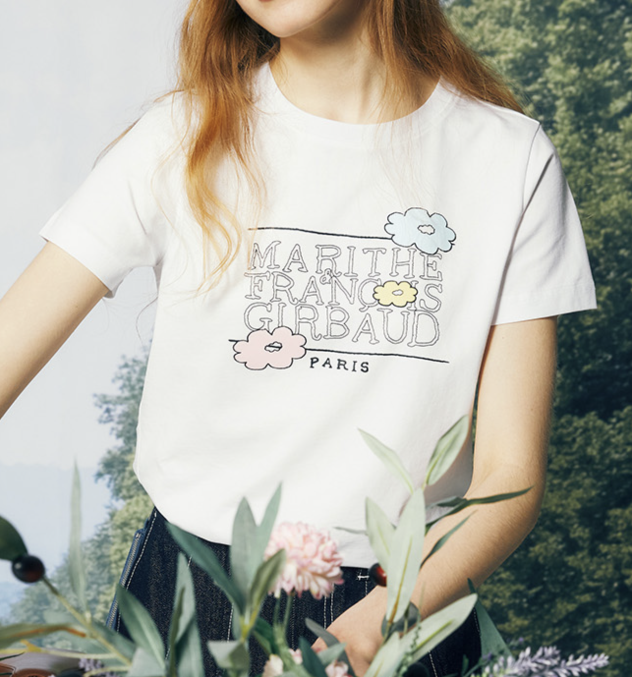 韓國MARITHE FRANCOIS GIRBAUD DAISY X MARITHE CRAYON TEE