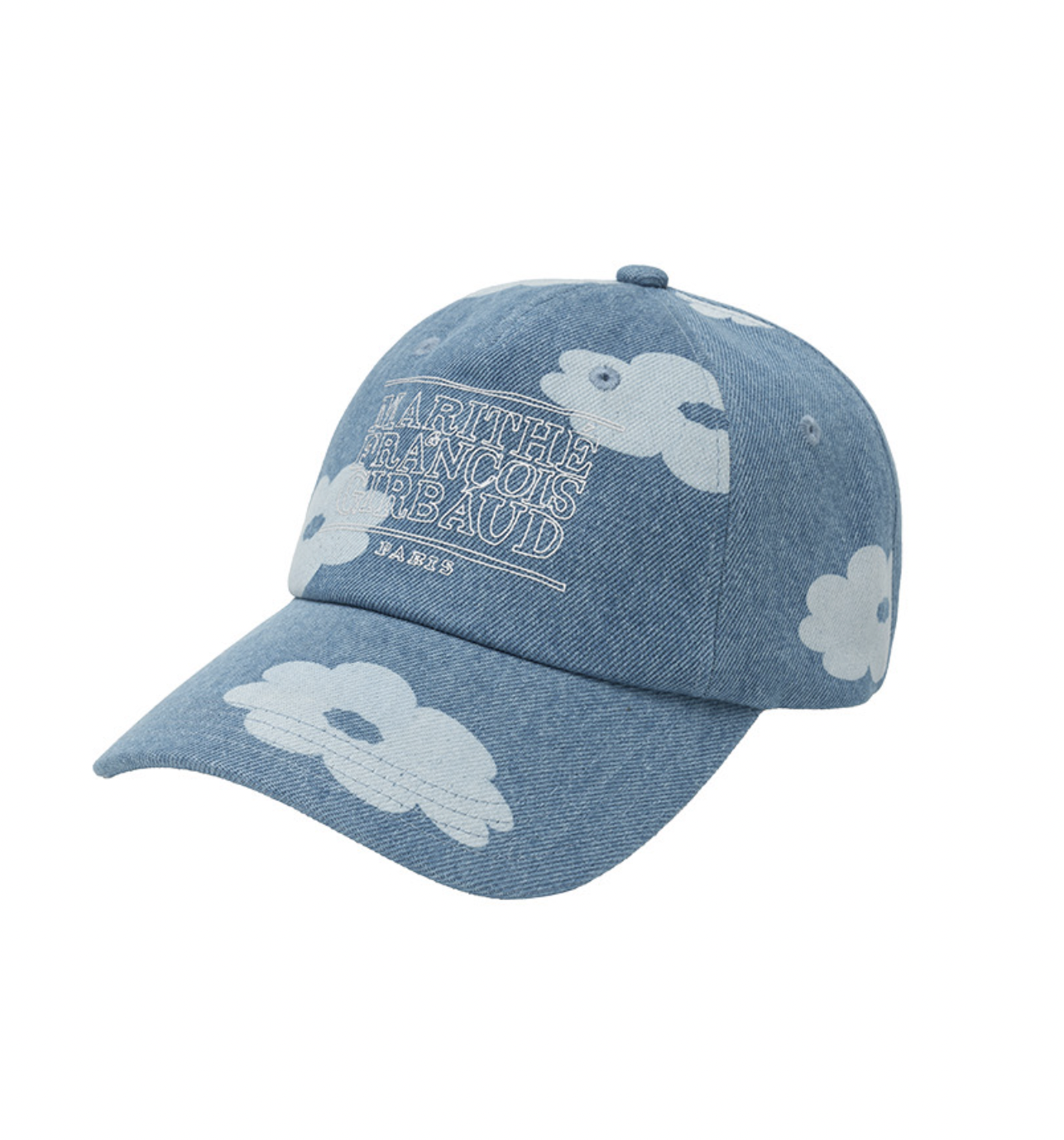 さらに100円引き◆MARITHE◆DAISY X MARITHE FLOWER BALL CAP DAISY X MARITHE FLOWER BALL CAP ivory - 데이지신드롬