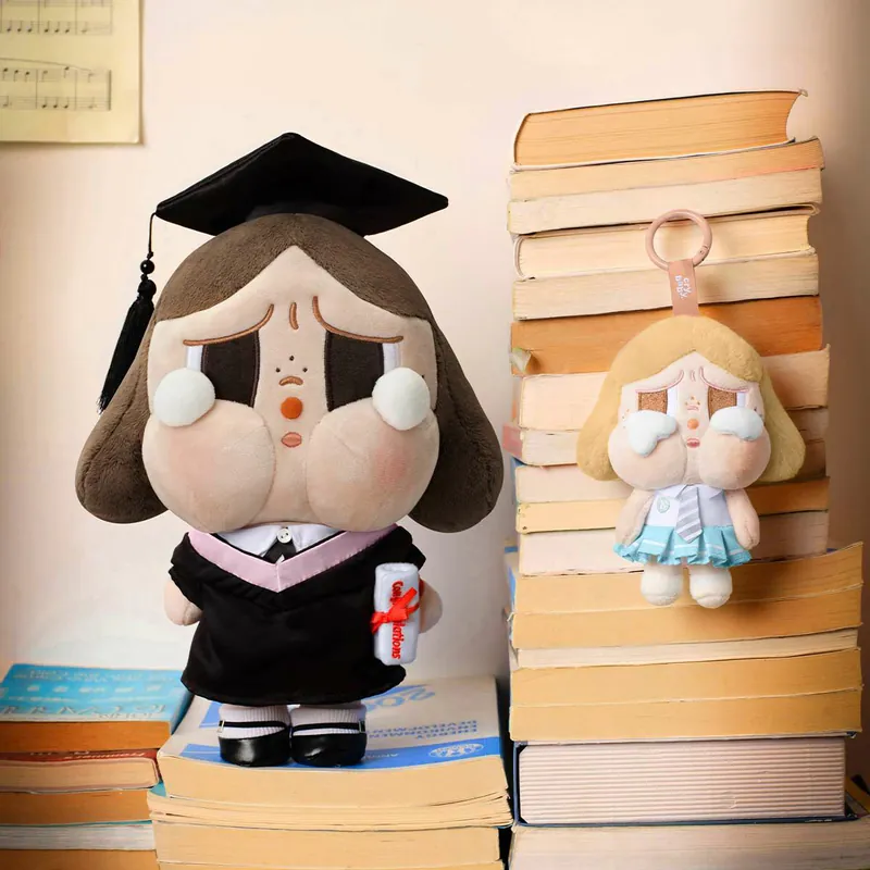 <快速出貨🎓> POP MART CRYBABY 落日歌會系列 畢業毛絨娃娃