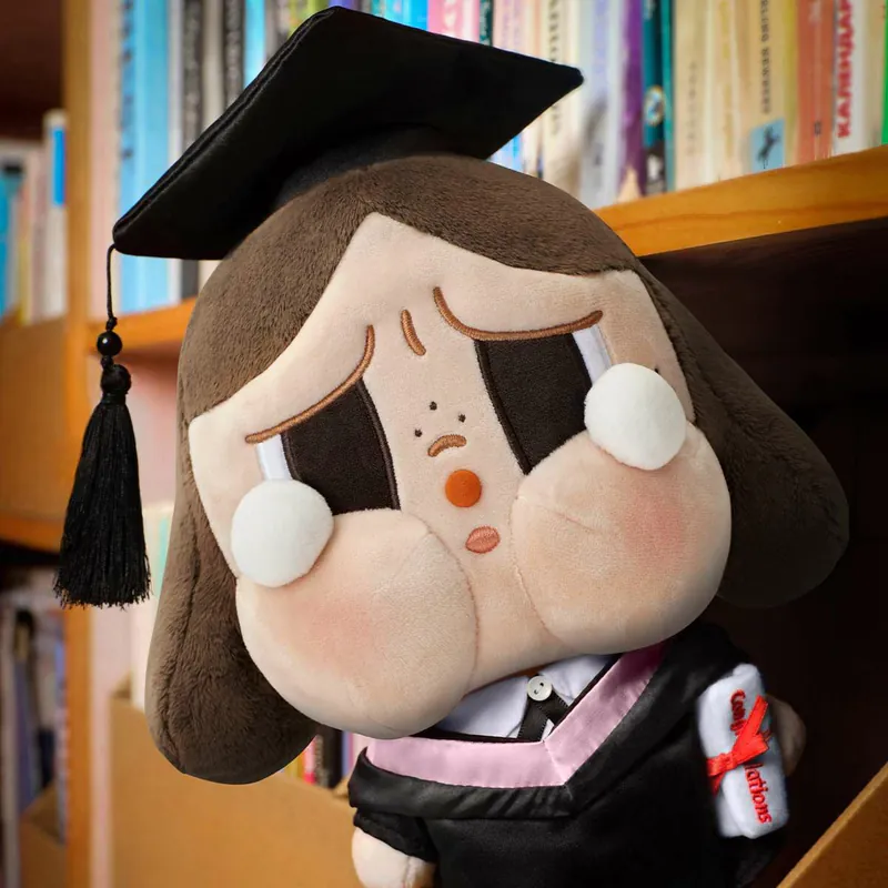 <快速出貨🎓> POP MART CRYBABY 落日歌會系列 畢業毛絨娃娃