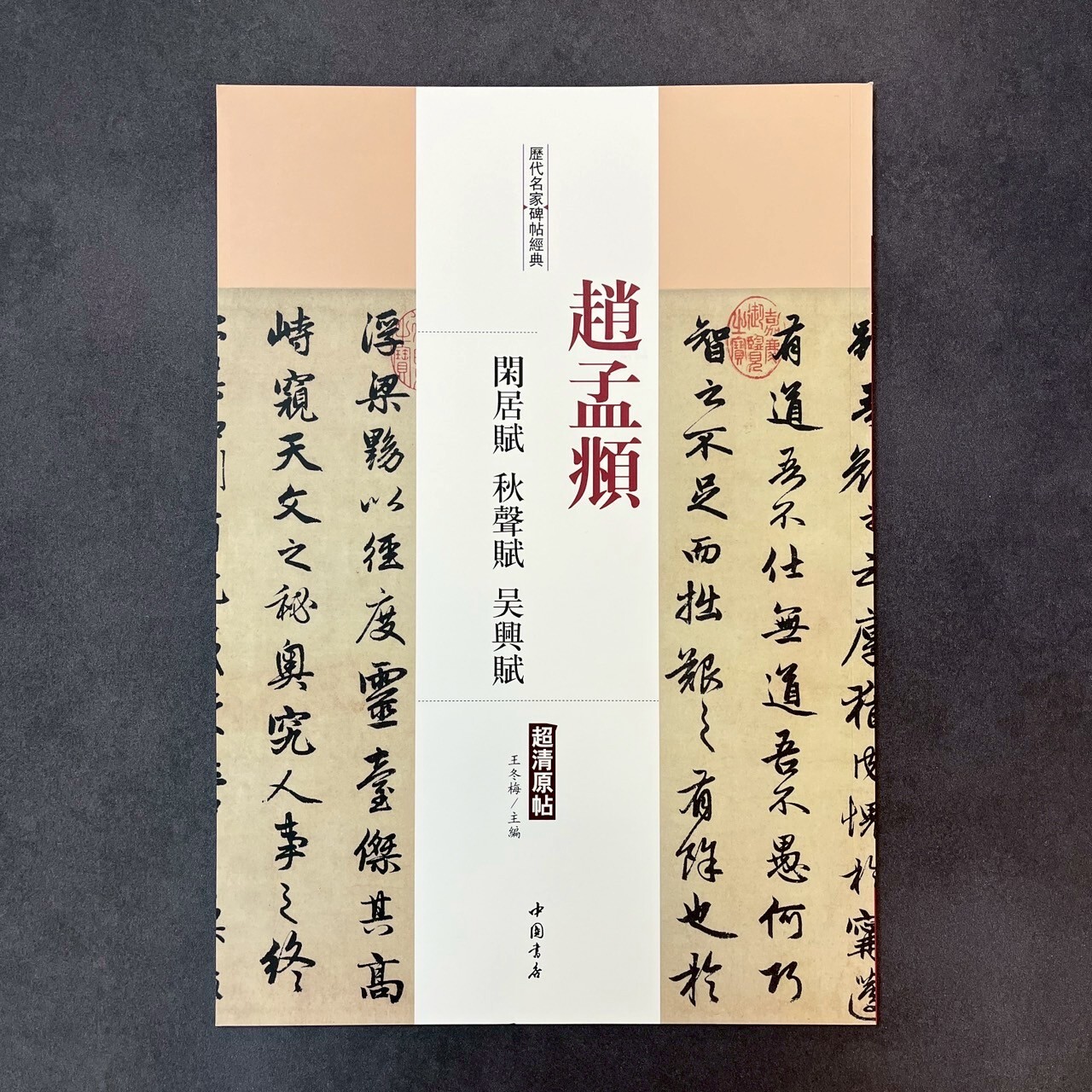 歷代名家碑帖經典-趙孟頫閒居賦、秋聲賦、吳興賦