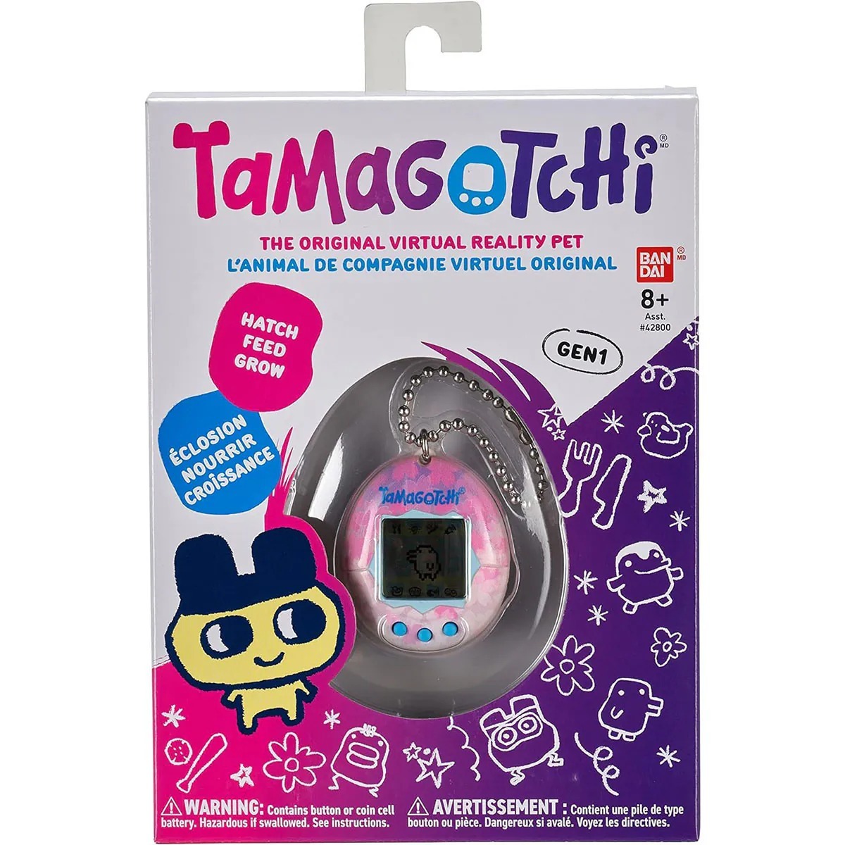 Bandai Tamagotchi櫻花圖案(英文版)