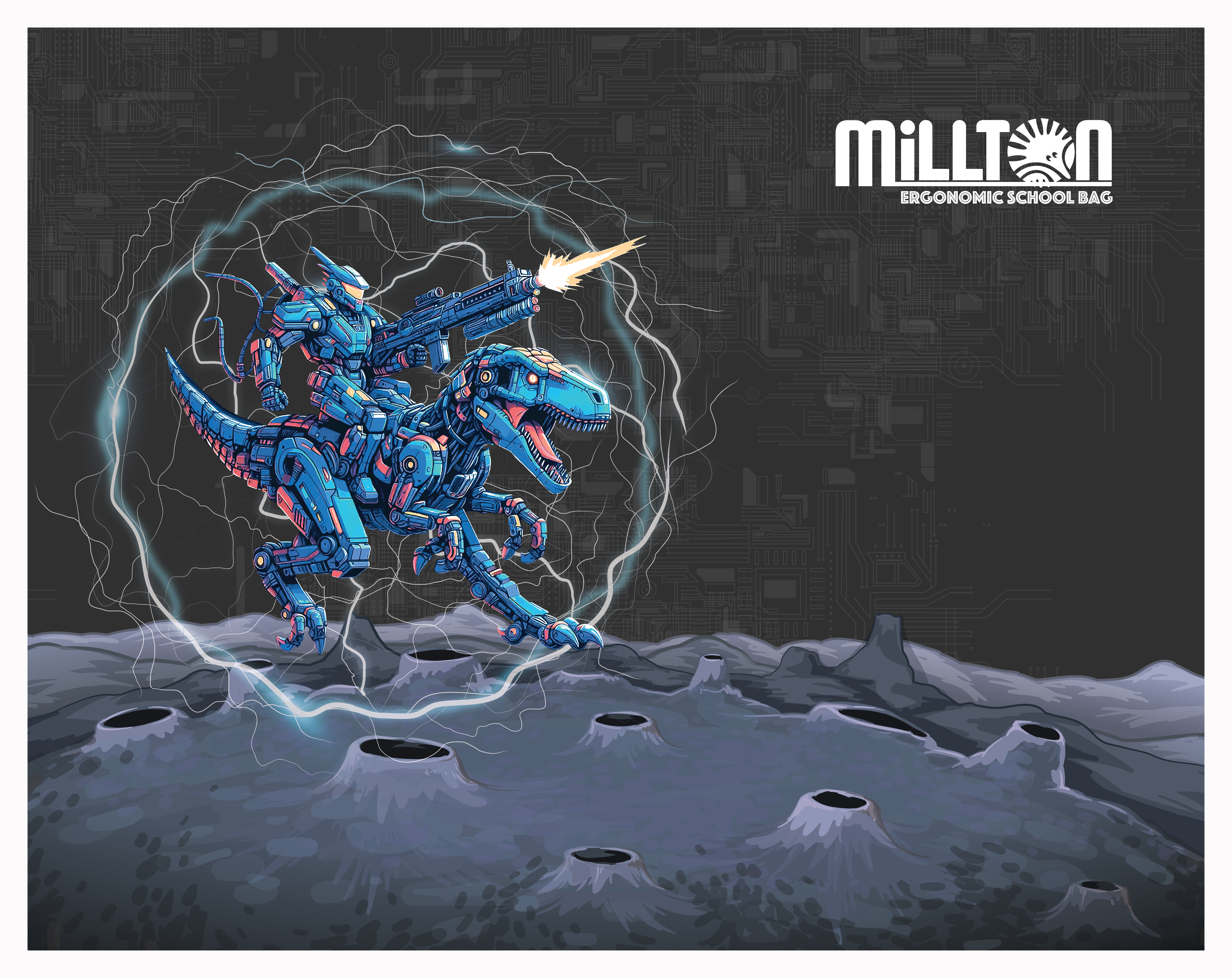 貼心餐墊 - Dino Fighter