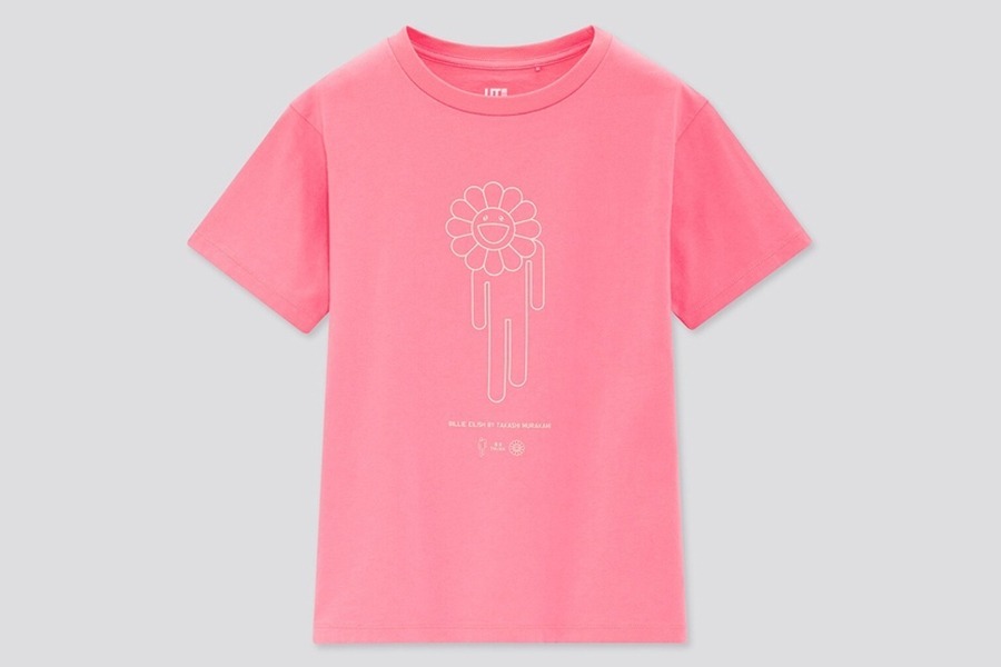 UNIQLO X 村上隆 X 怪奇比莉 BILLIE EILISH  童裝短T 三款