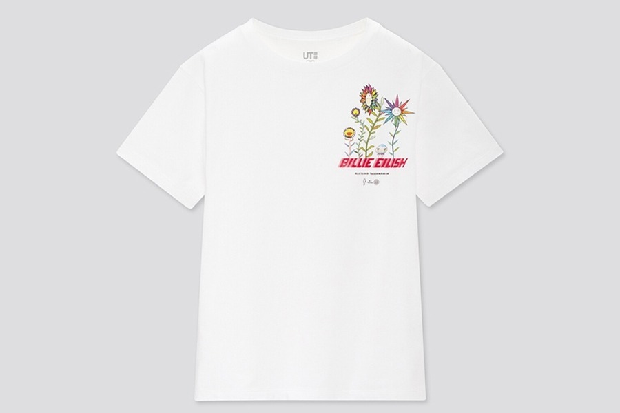 UNIQLO X 村上隆 X 怪奇比莉 BILLIE EILISH  童裝短T 三款
