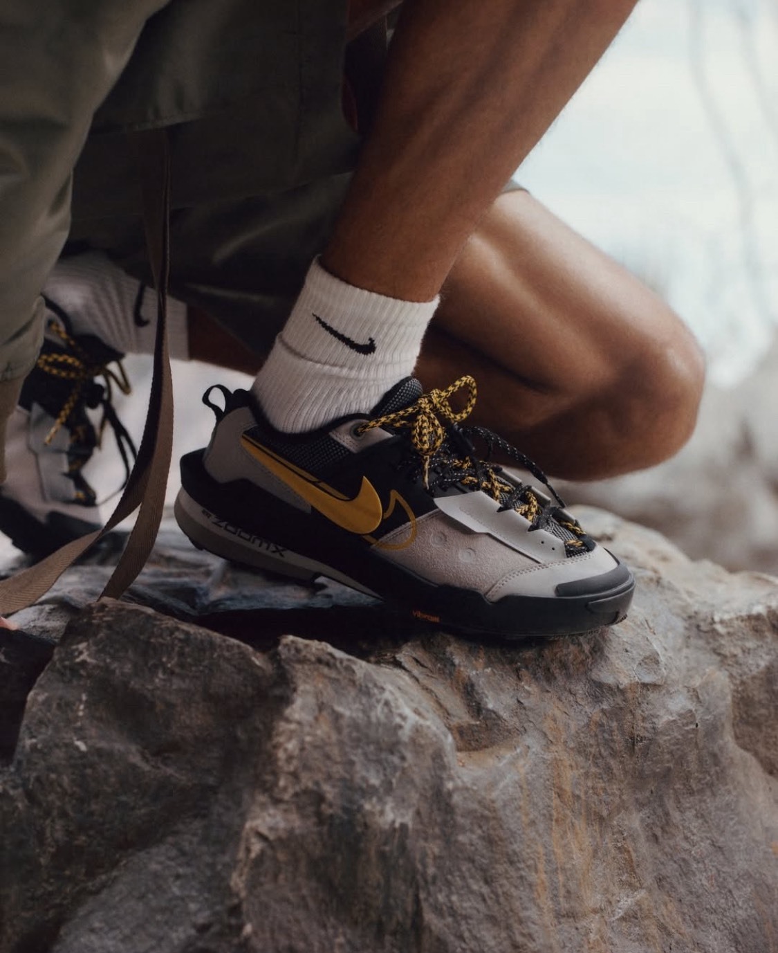 【Focus Store】預購 Sacai x Nike Zegamadome "Matte Silver Tour Yellow" 黑黃 HQ8618-002