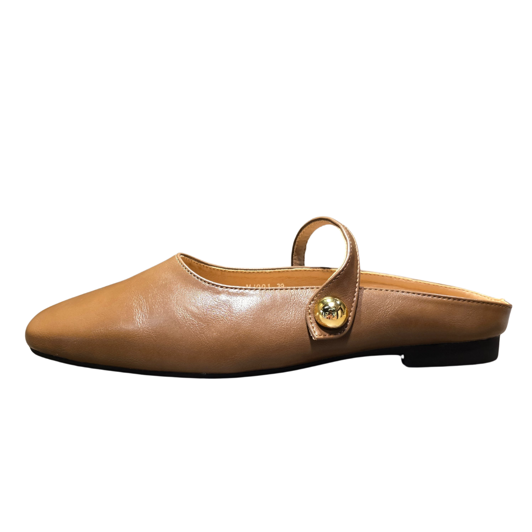 Yauritos | MJ001BR |棕色瑪莉珍鞋