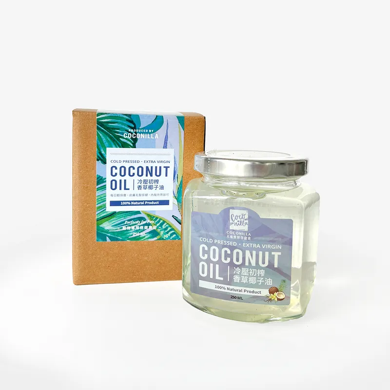 Coconilla｜冷壓初榨香草椰子油250ml