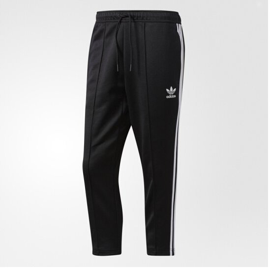 Adidas 三線經典 黑白 運動褲 九分褲 男款 K3632