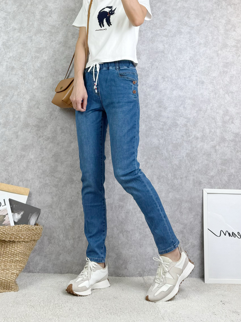 修飾顯瘦、好活動|一穿就上癮的丹寧休閒褲