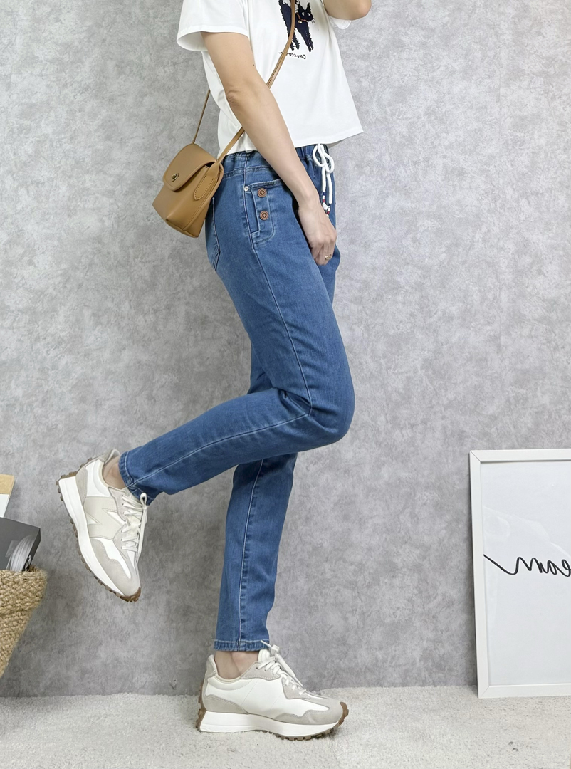 修飾顯瘦、好活動|一穿就上癮的丹寧休閒褲