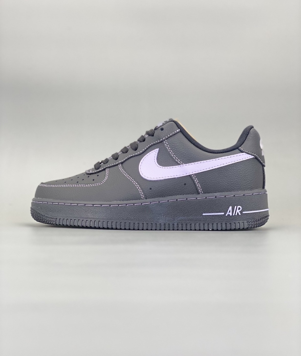 預購 NIKE AIR FORCE 1 AF1 全白 藍勾 全黑 紫勾 紫羅蘭