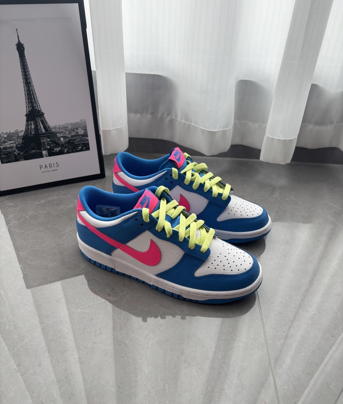 預購 Nike Dunk Low GS Photo Blue 藍粉