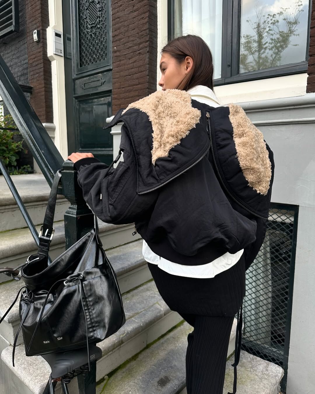 <快速出貨> Matin Kim蝴蝶結綁帶大容量托特包