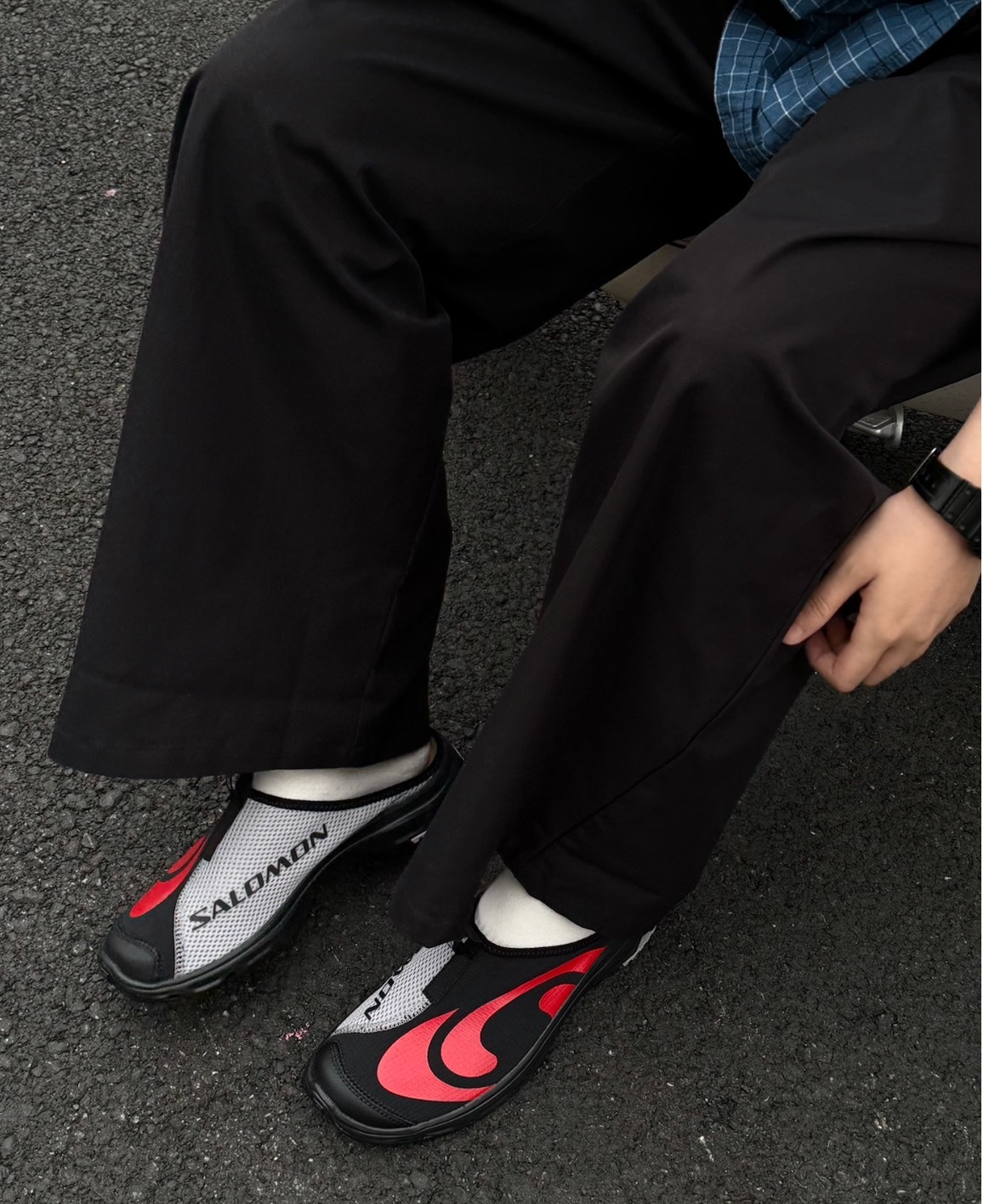 SALOMON RX Slide 3.0 火紅黑輕便拖鞋