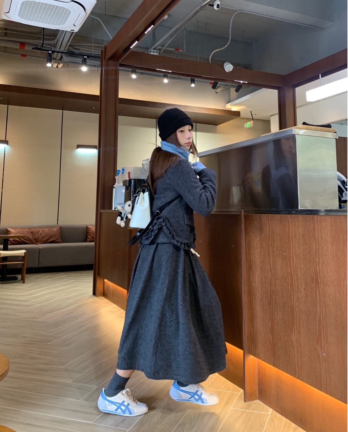 Onitsuka Tiger Runspark 米藍復古休閒鞋