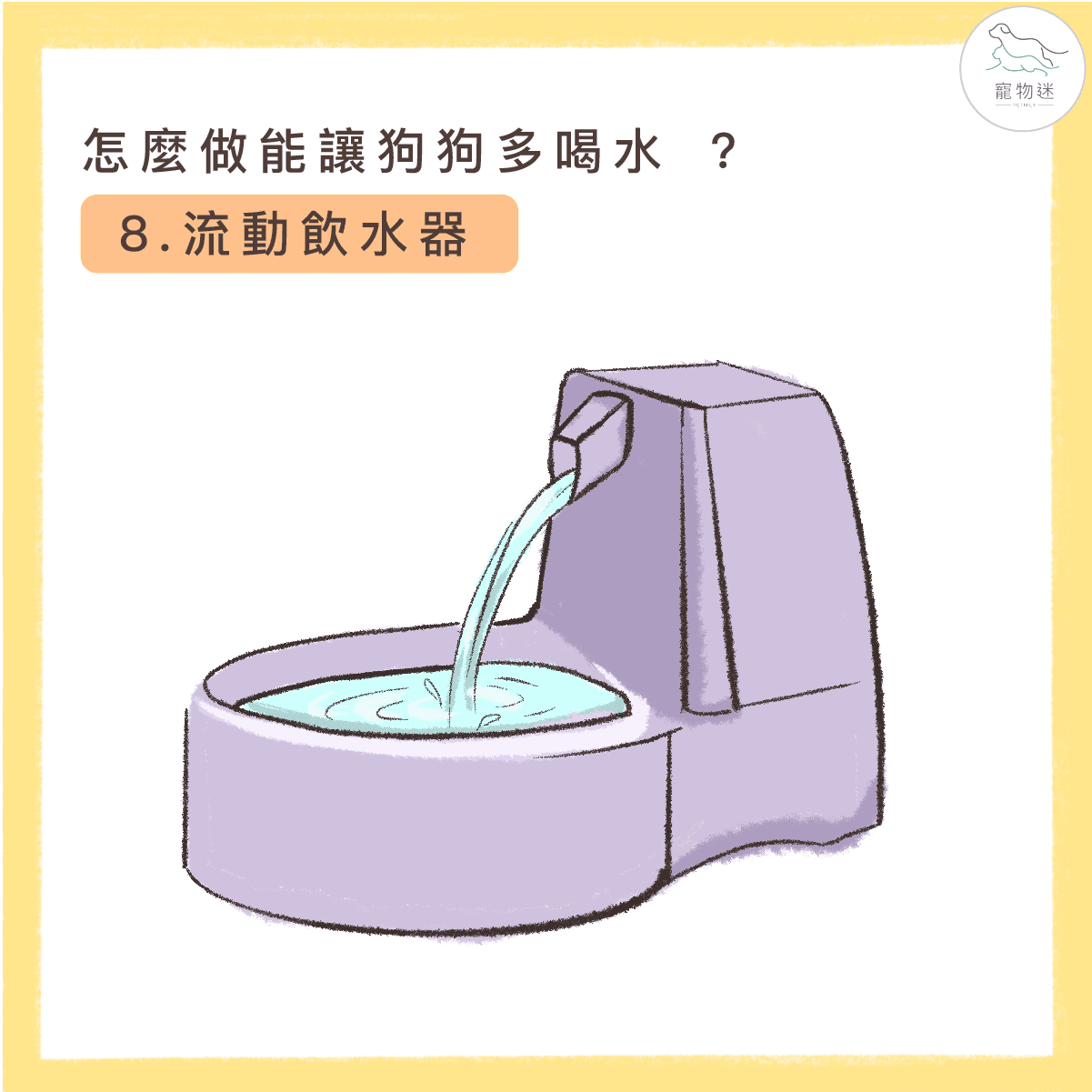 用噴泉飲水器