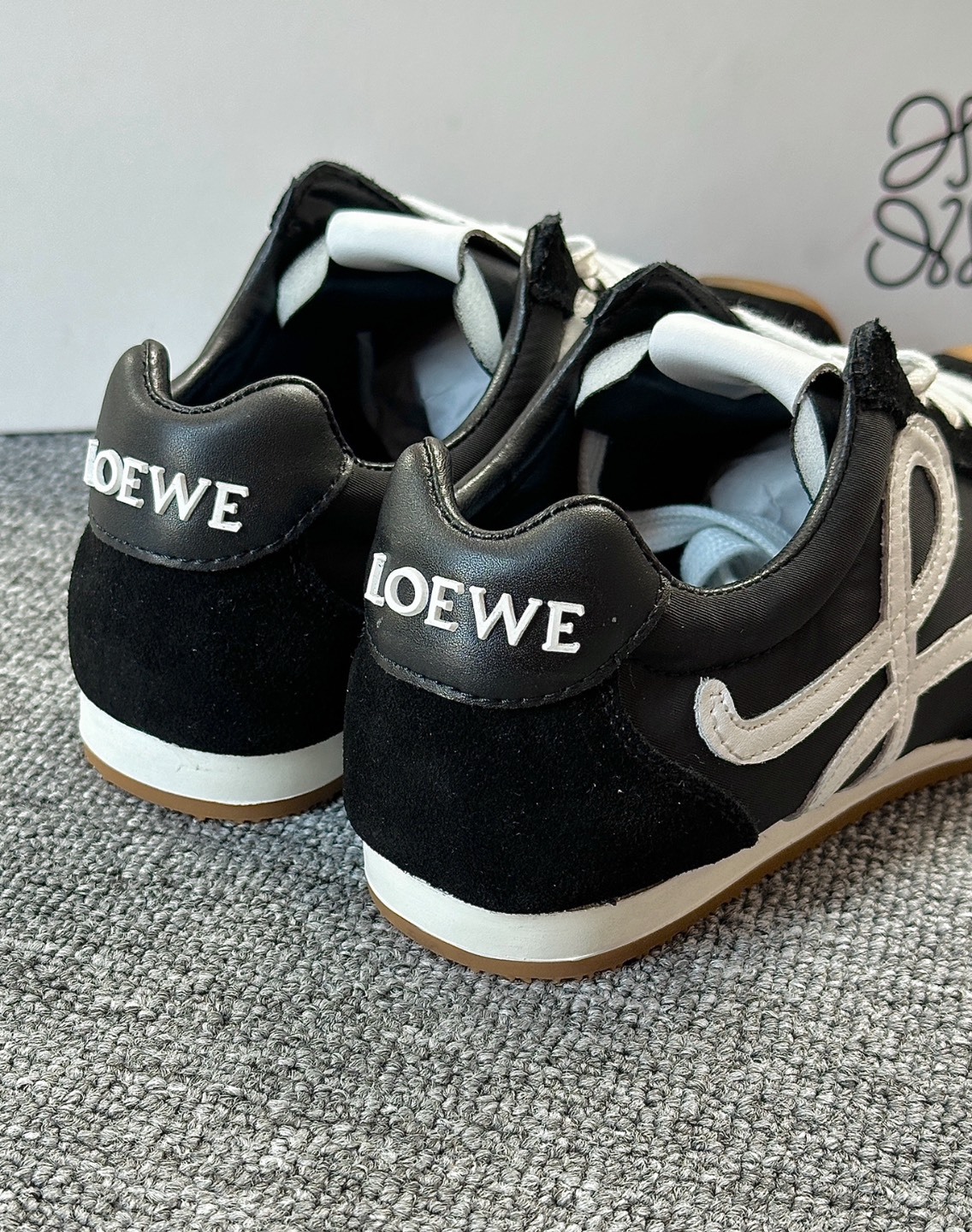 LOEWE Ballet Runner 2.0 黑色德訓鞋