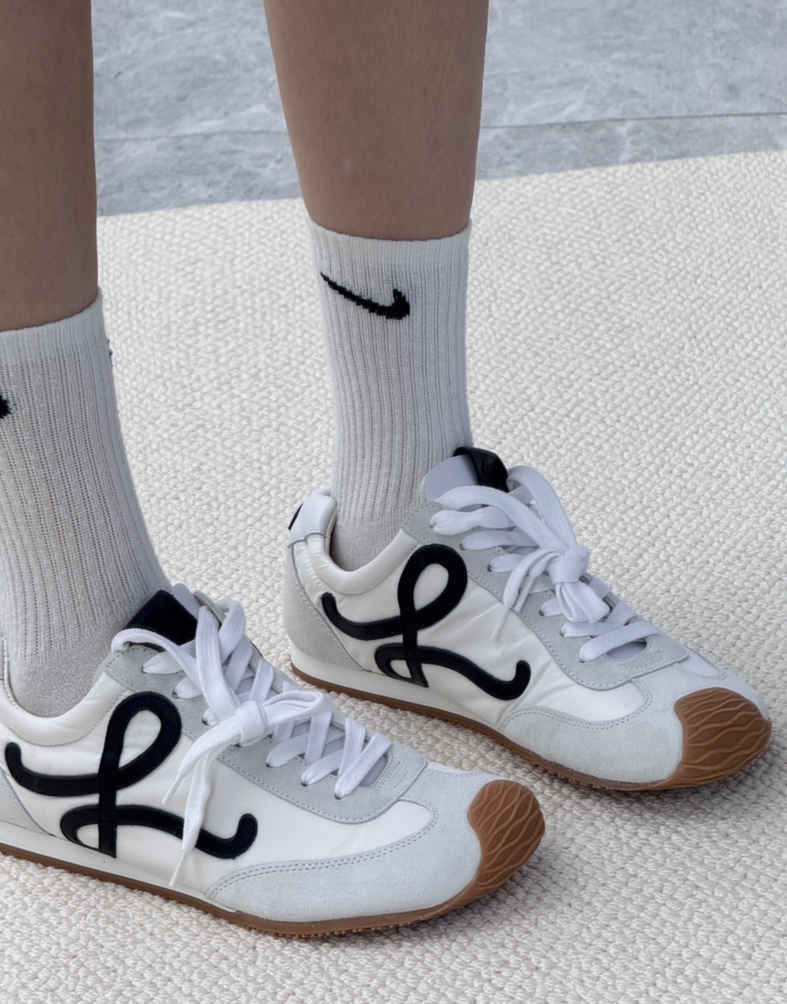 LOEWE Ballet Runner 2.0 白色德訓鞋