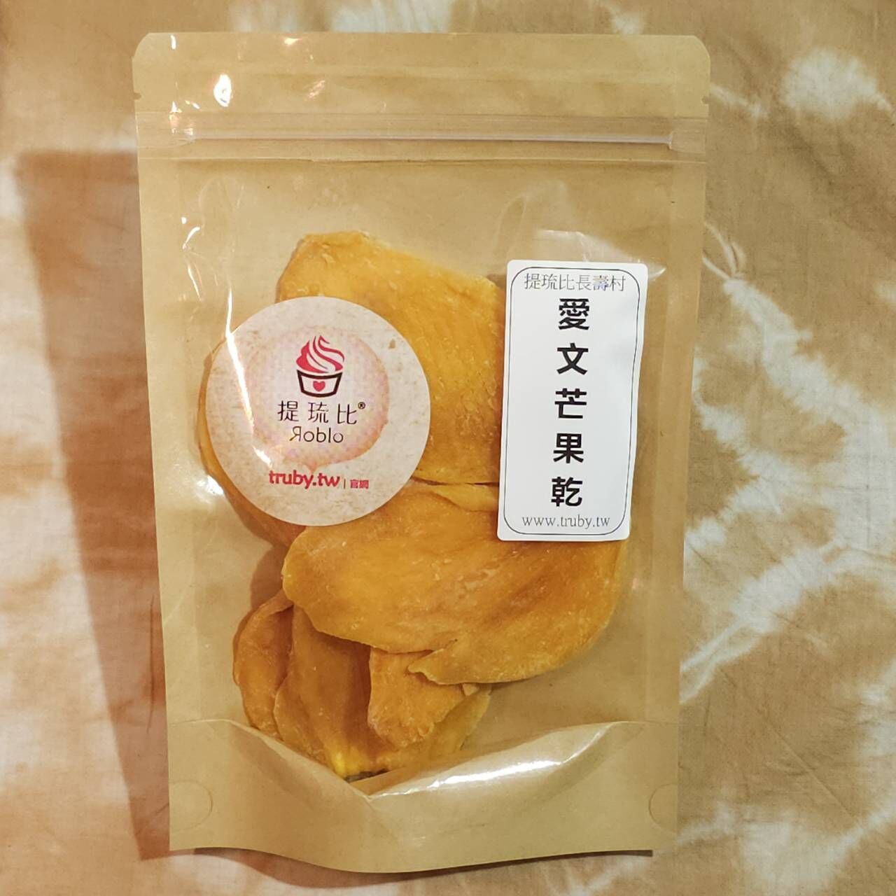 愛文芒果乾 Taiwan Irwin Dried Mango ｜ 提琉比長壽村