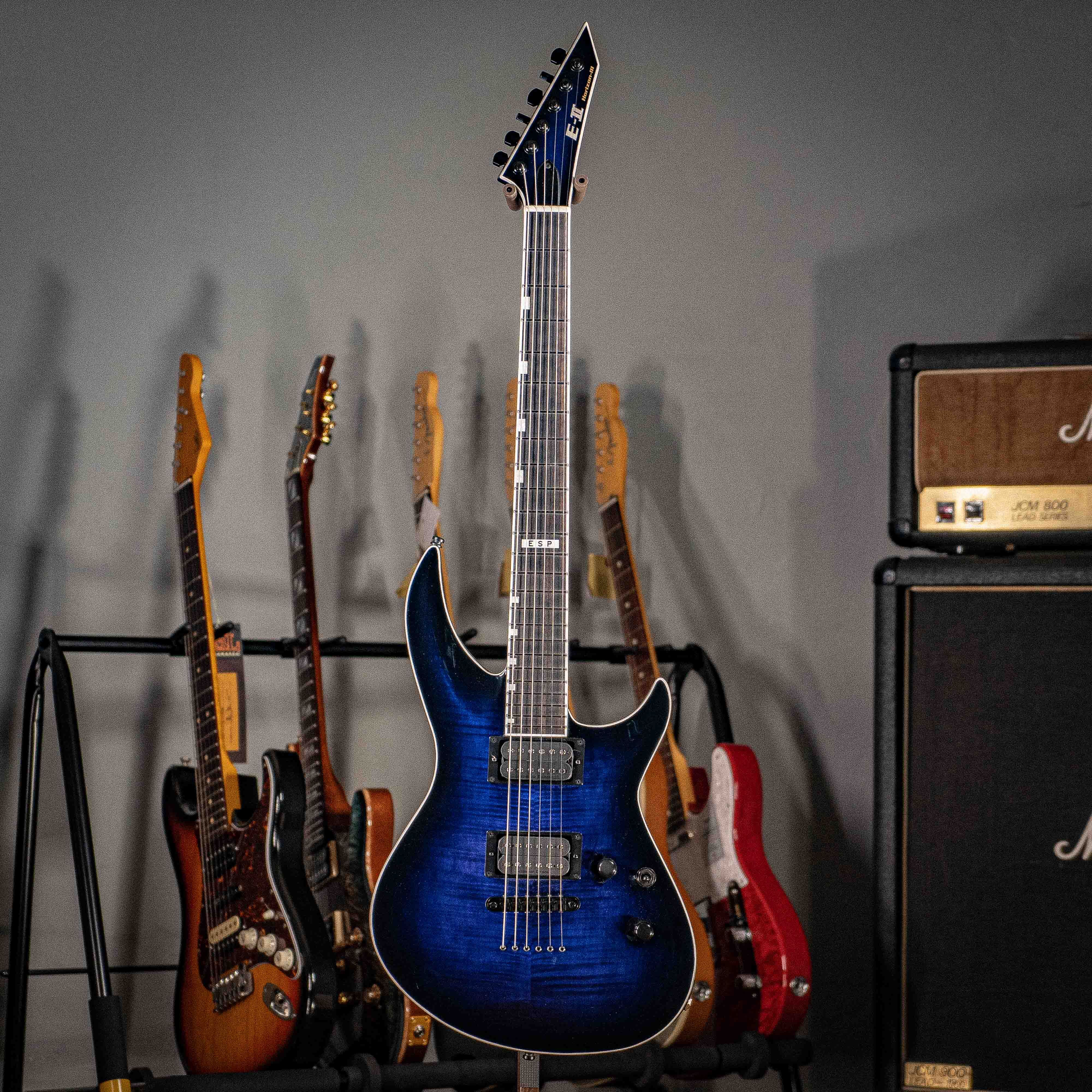 ESP E-II HORIZON-III Reindeer Blue 雙雙 電吉他