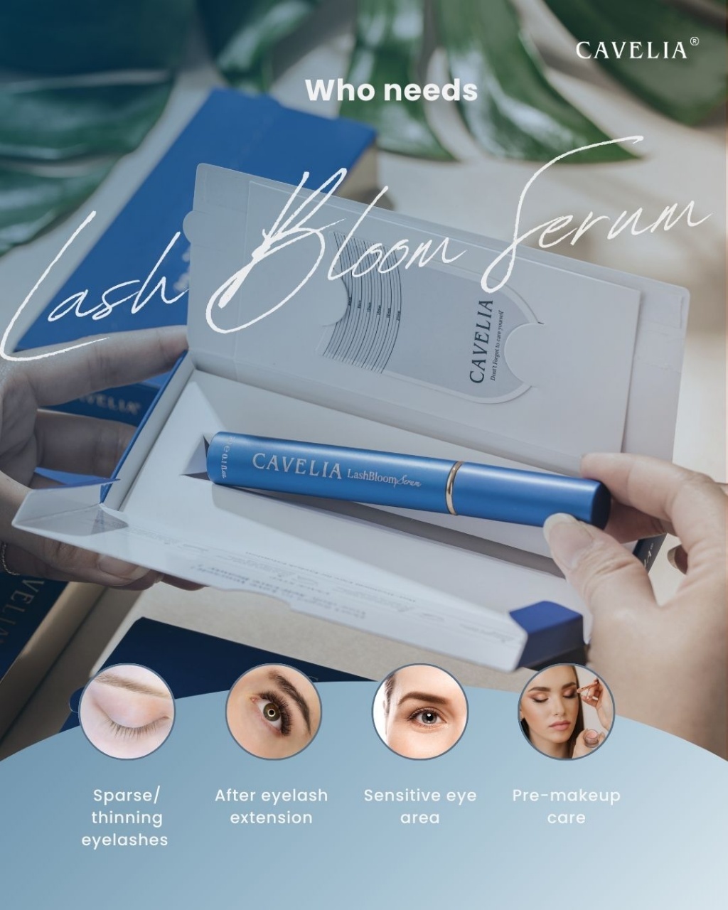 Why choose cavelia Lash Bloom?