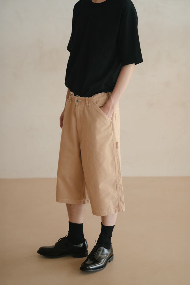 UNIVERSAL OVERALL REACTIVE DYE PAINTER BIG SHORT