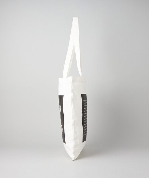 CITEN / Logo print flat tote bag