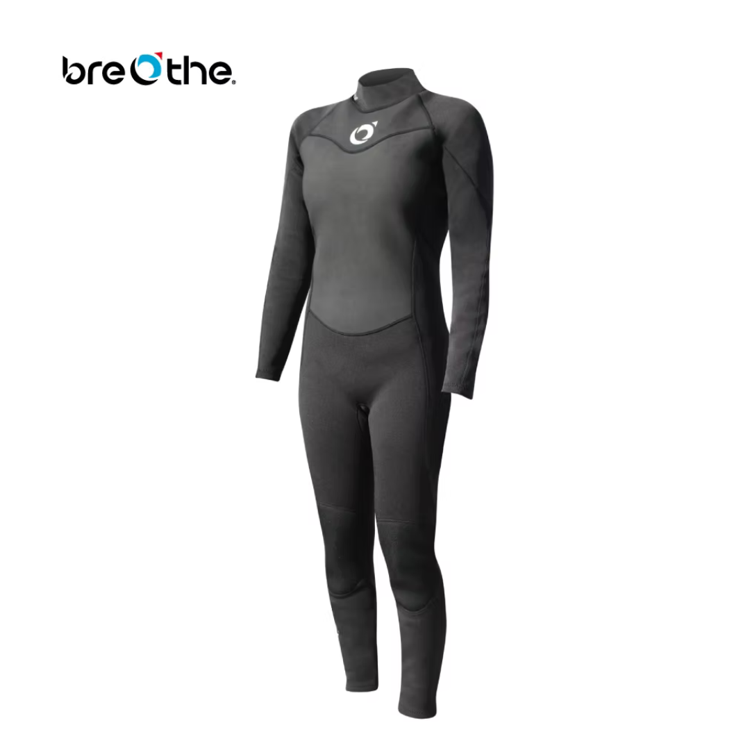 水呼吸Breathe 2.5mm 女款細鯊耐磨防寒衣 26-B-BK