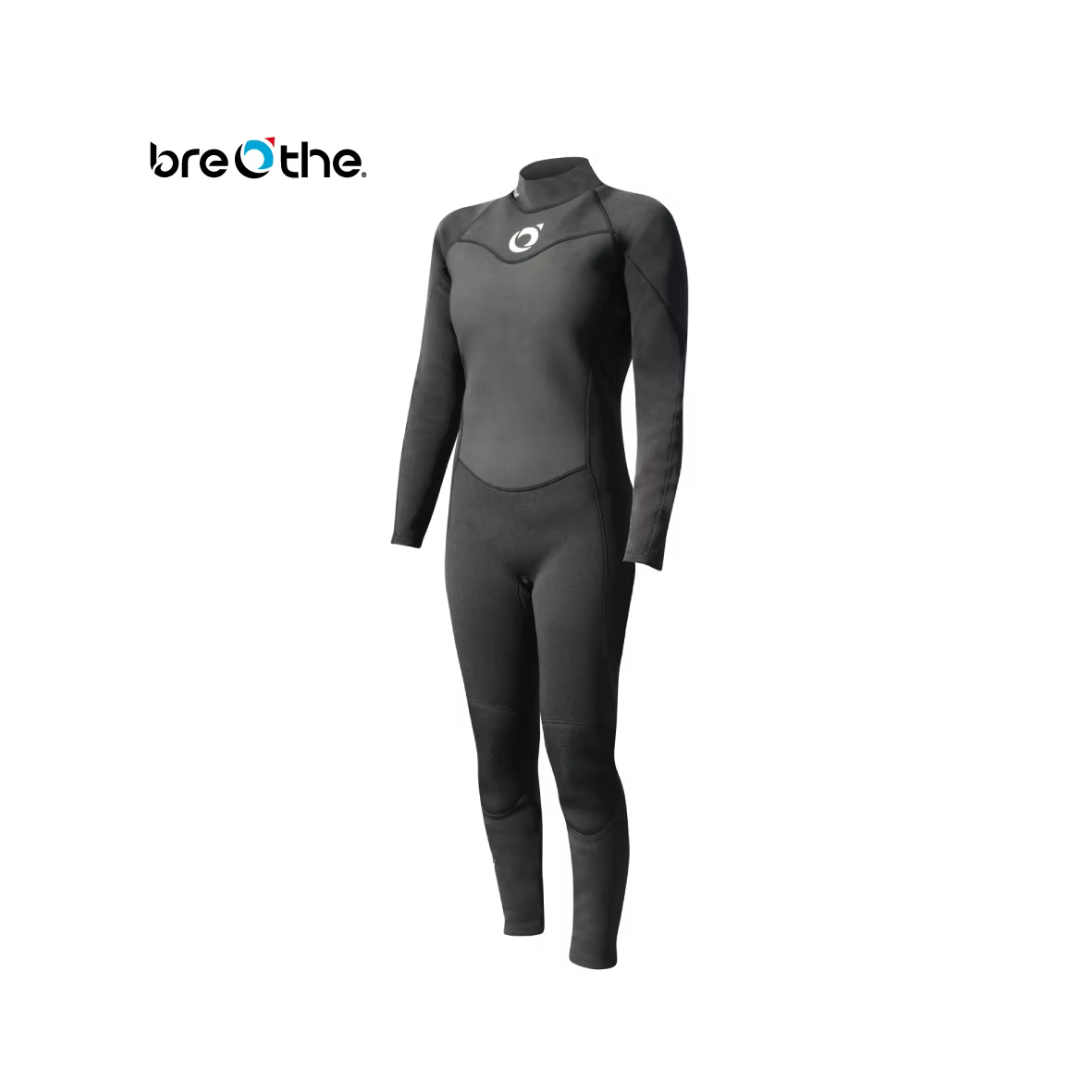 水呼吸Breathe 2.5mm 女款細鯊耐磨防寒衣 26-B-BK