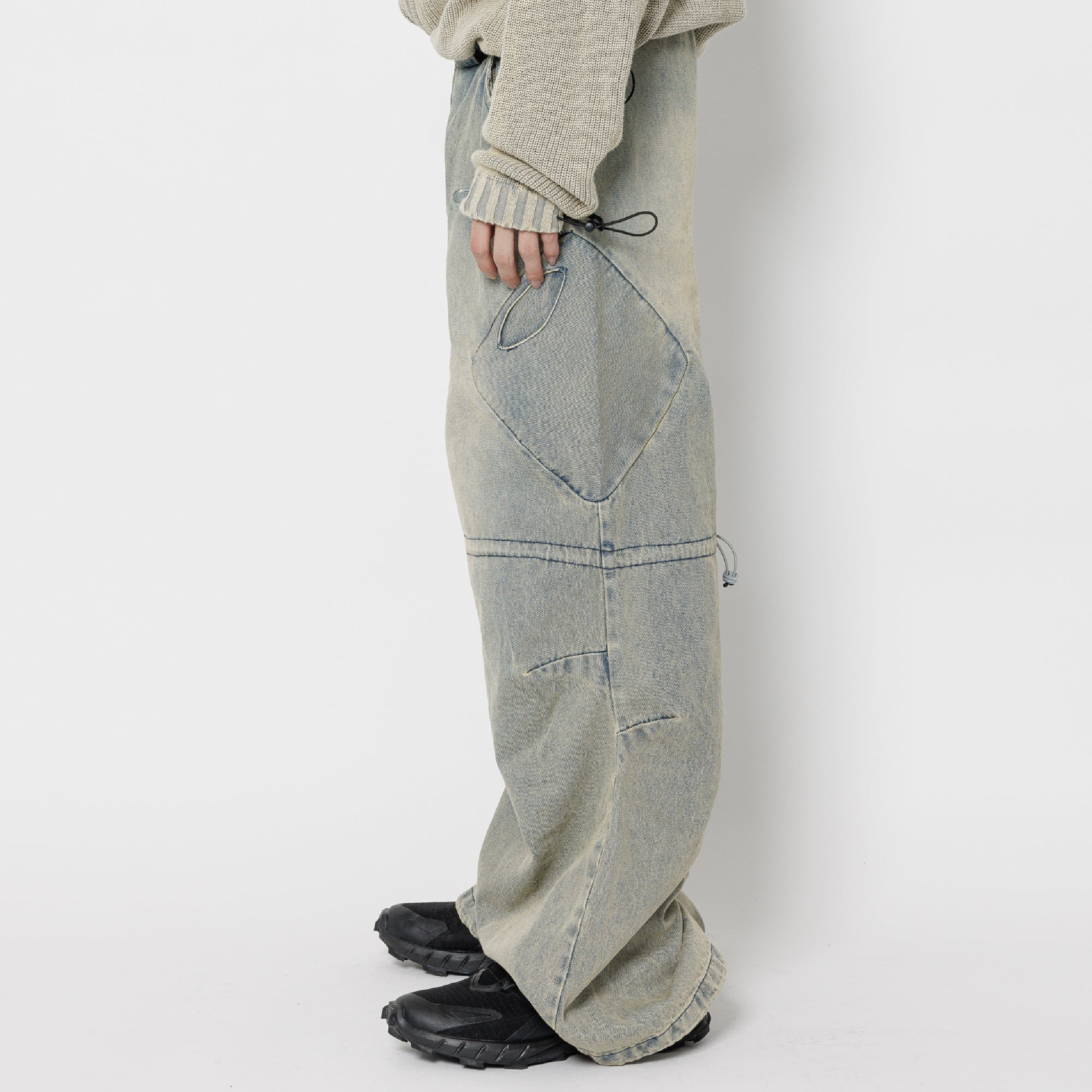 F-LAGSTUF-F CPG Rhombus Denim Pants