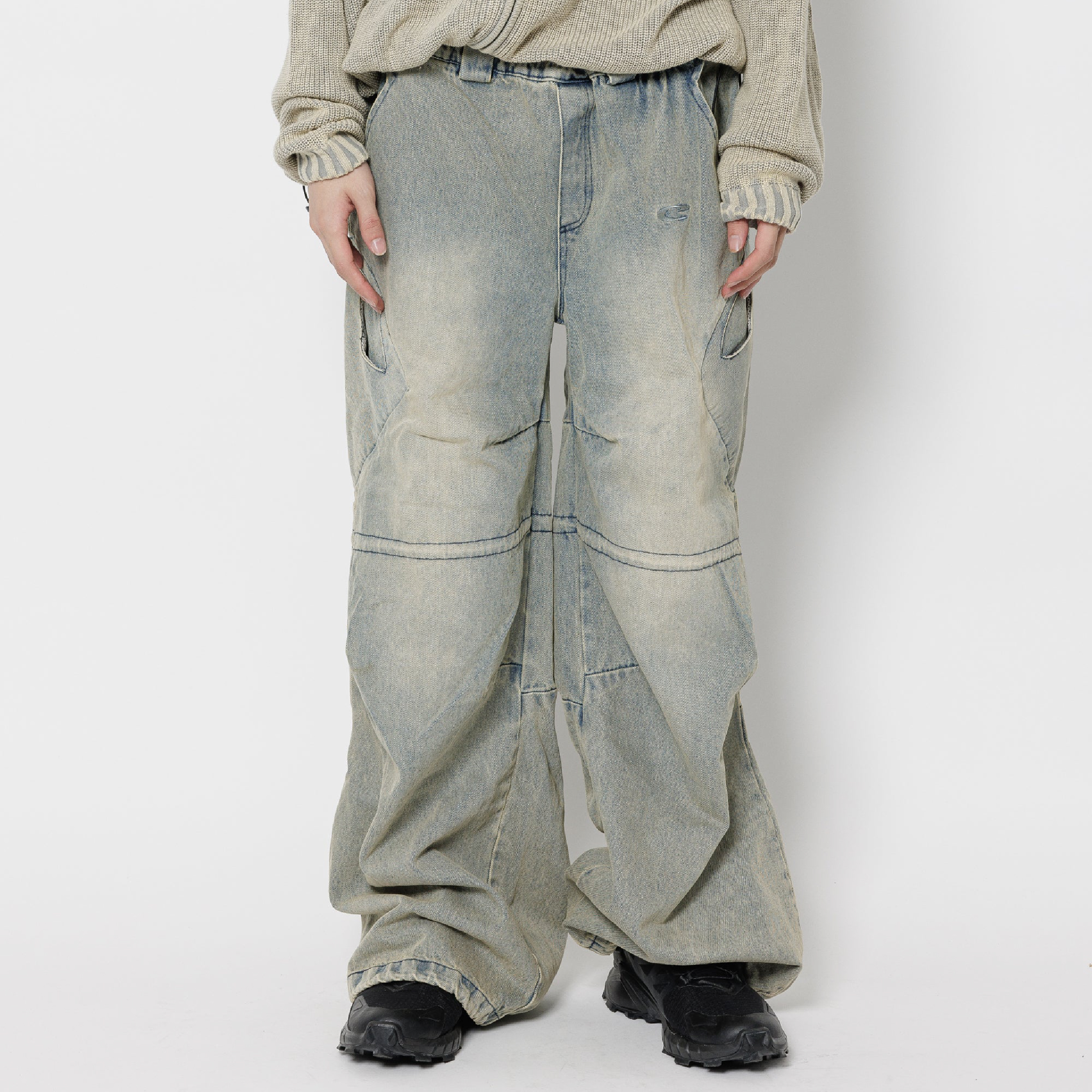 F-LAGSTUF-F CPG Rhombus Denim Pants
