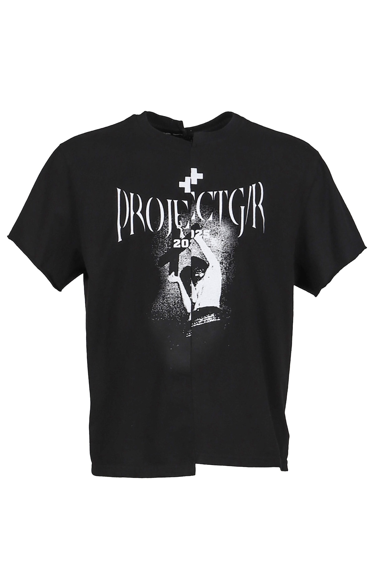 トップス PROJECT G/R TIGHT FIT SPLIT T-SHIRT PROJECT G/R - Tight Fit Split T-shirt | HBX - Globally