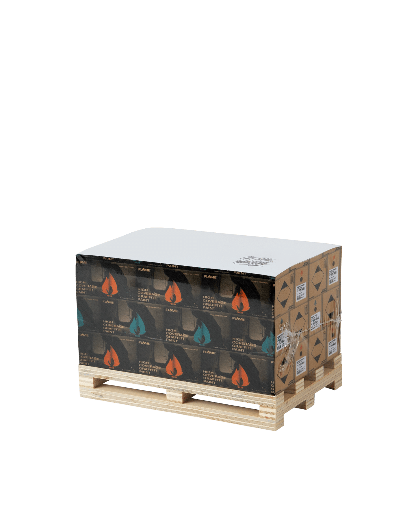 FLAME 噴漆棧板便條紙 - 600張