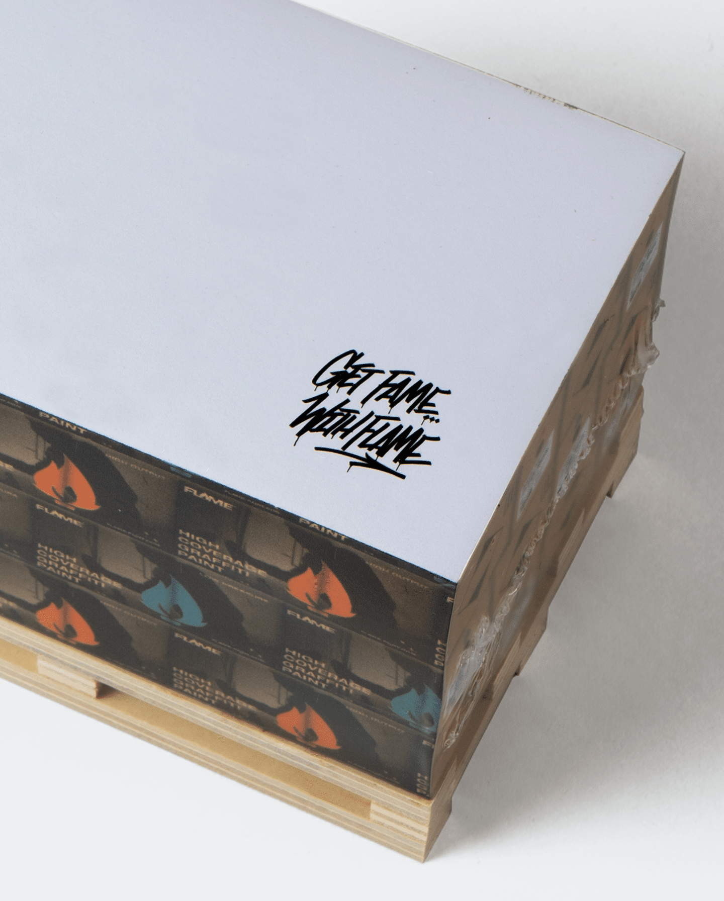 FLAME 噴漆棧板便條紙 - 600張