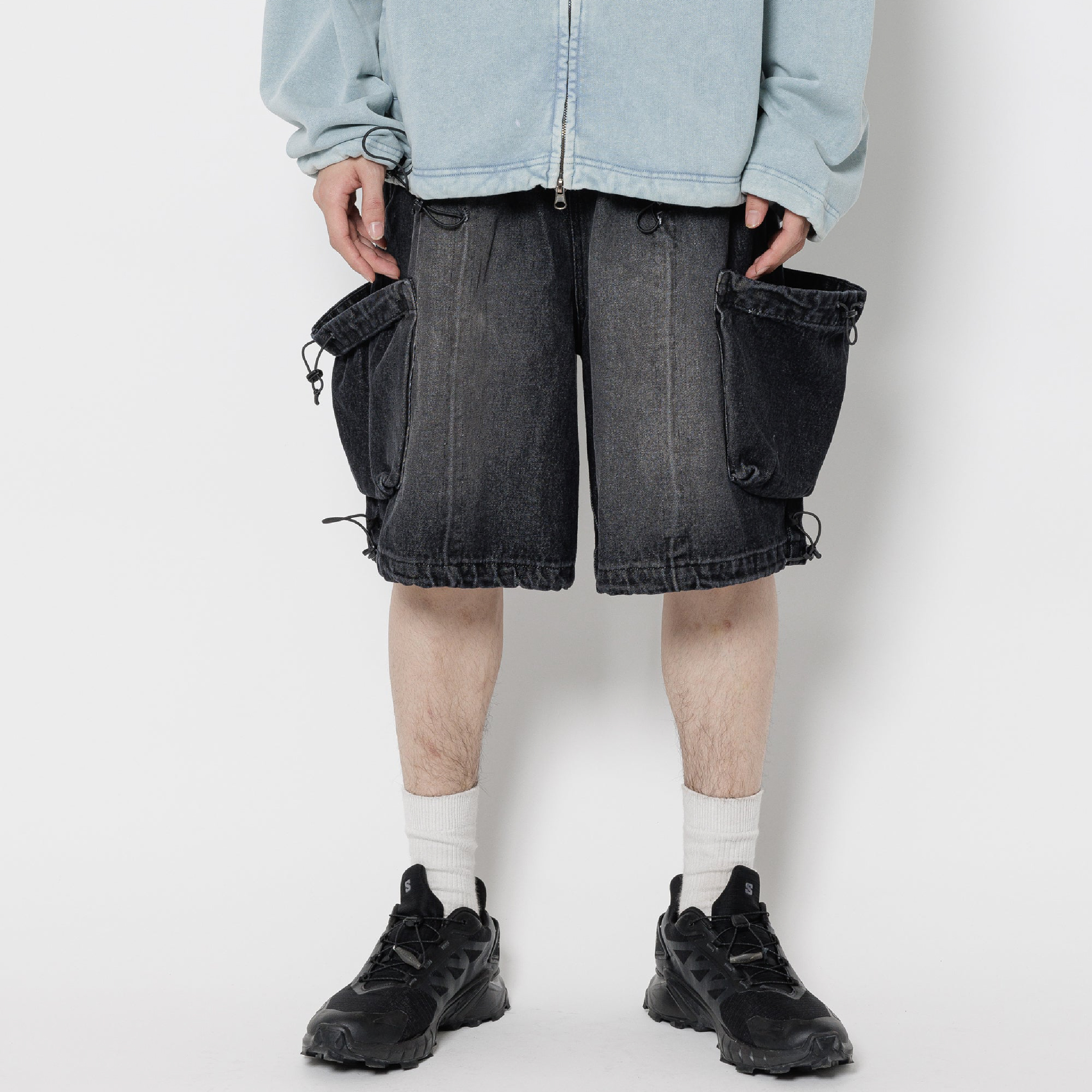 F-LAGSTUF-F CPG Anomaly Cord Denim Half Pants
