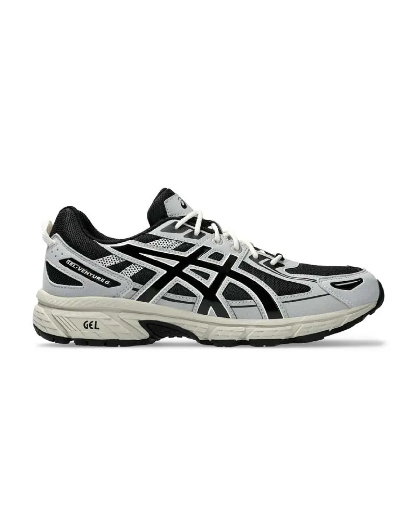 ASICS Gel-Venture 6 "Grey Black Cream" 灰黑 老爹鞋 慢跑鞋 男女鞋 1203A438-001