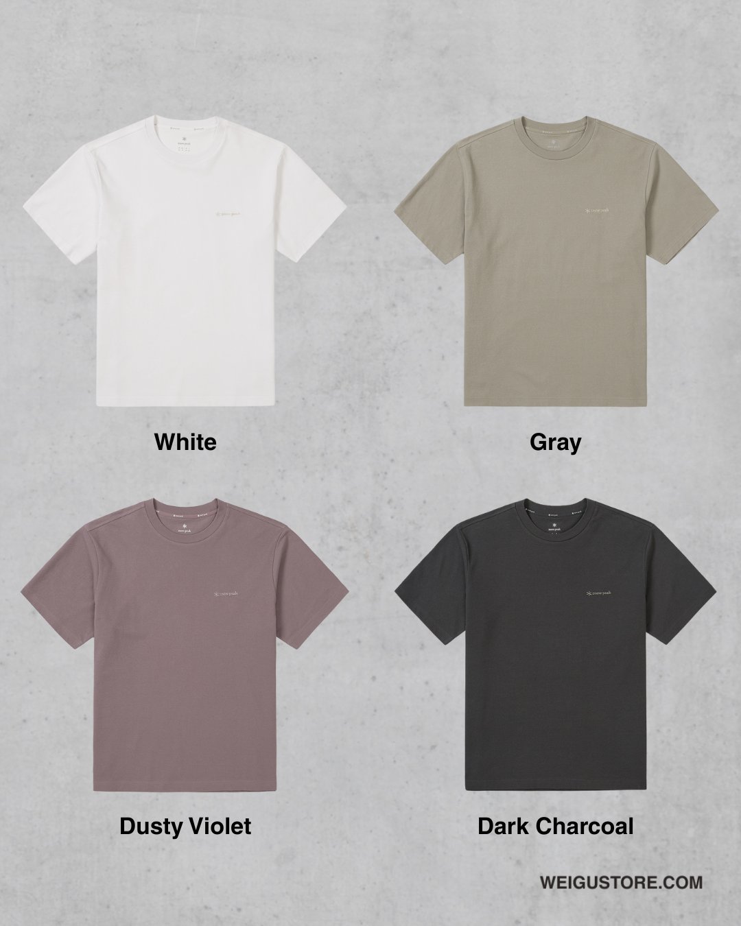 【預購】Snow Peak Sorona Basic 刺繡 小LOGO 短T S25MMFTS04